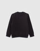 Sweat ANIMAL CROSSING™ noir 4 visuels et broderie garçon-3