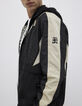 Blouson réversible noir et damier Homme-5