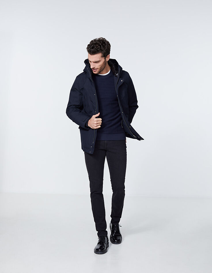 Parka marine intérieur doudoune WATERPROOF Homme-6