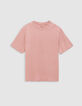 T-shirt sakura coton bio effet lavé Homme-5