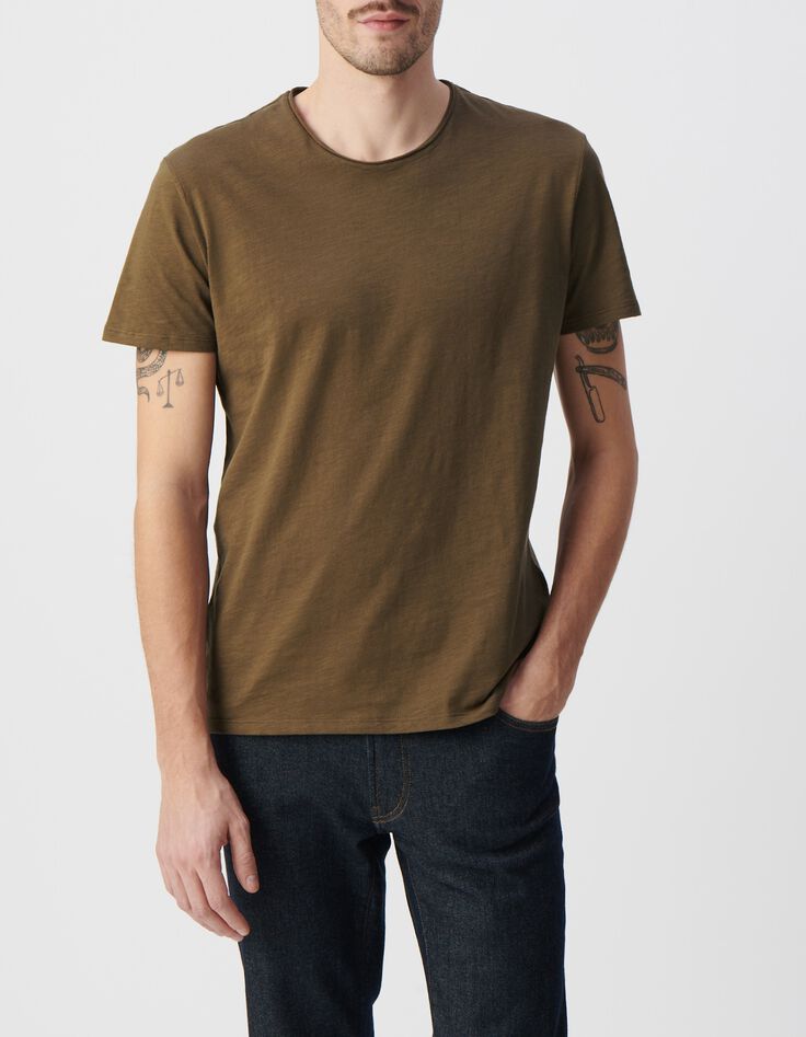 Men&rsquo;s organic cotton Essential round-neck T-shirt-2
