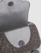 Sac à main argenté brodé perles fille-4