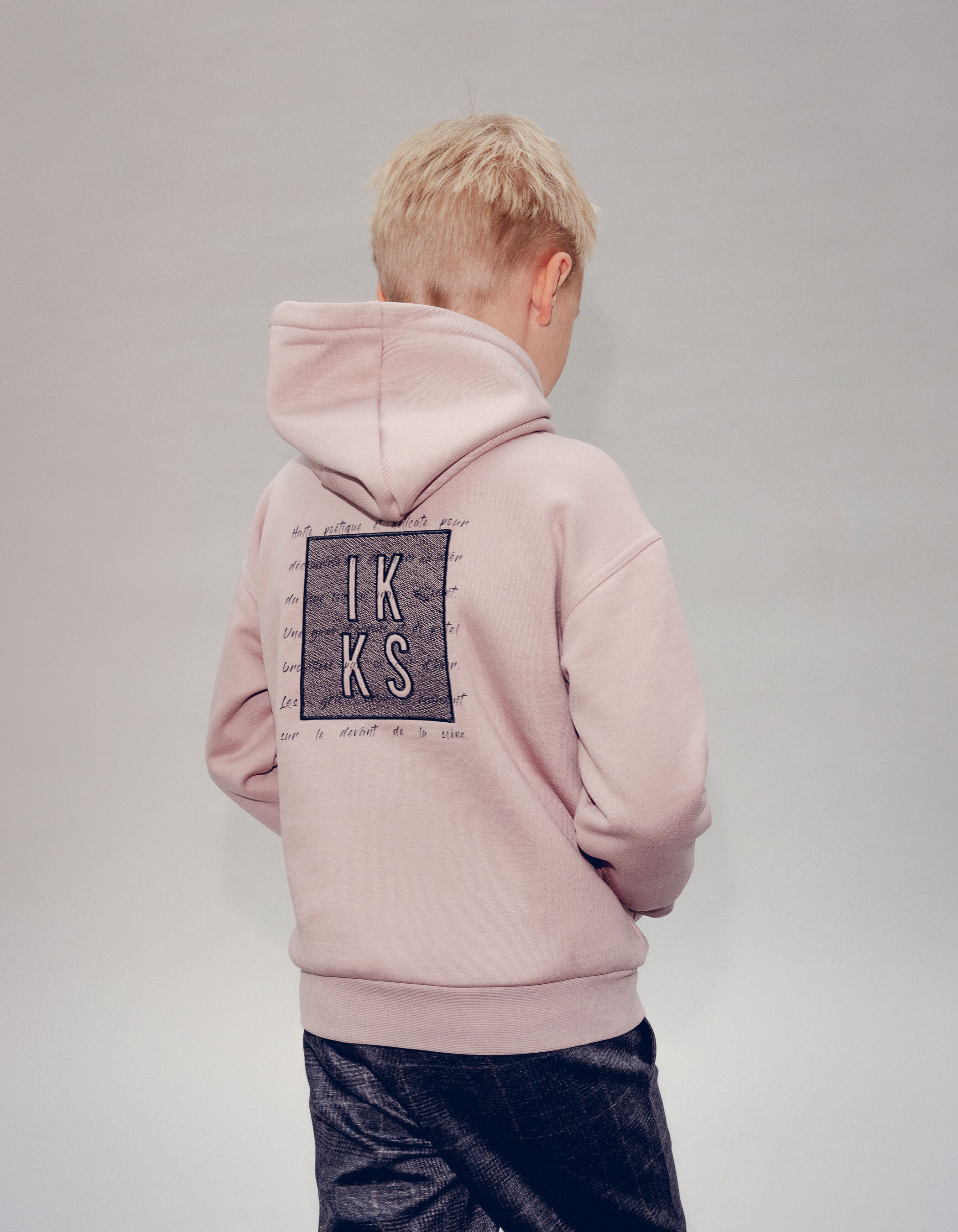 Sudadera rosa niño hot sale