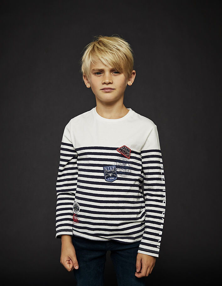Boys' patched sailor top  - IKKS