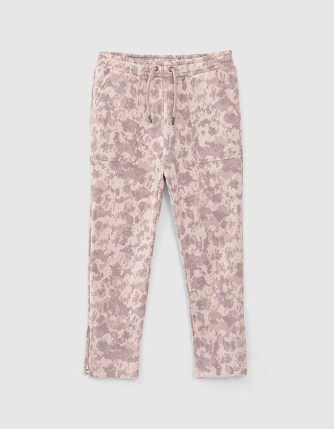 Jogging parma algodón orgánico estampado tie and dye niña