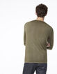 Men's khaki sweater-3