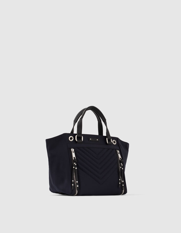 Sac LE 1440 MEDIUM NEOPRENE matelassage chevrons femme-2