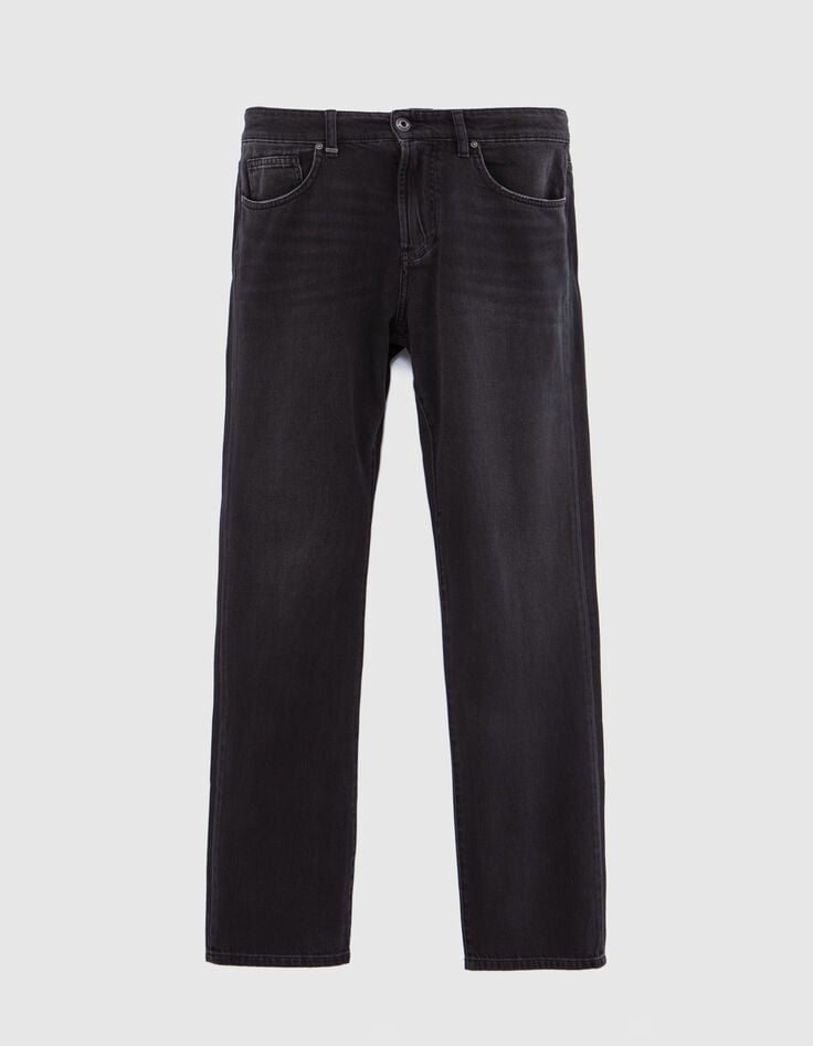 Jean REGULAR noir Lenny Homme-2