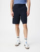 Herren DRY FAST marineblau Seersucker Bermudashorts-2