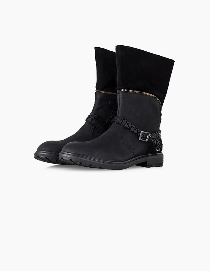 Boots cuir fille - IKKS
