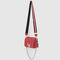 Le 111 Scarlett cuir d'agneau rouge et cuir de vachette pony z&egrave;bre femme - IKKS image number 2