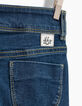 Blauwe slim meisjesjeans-4