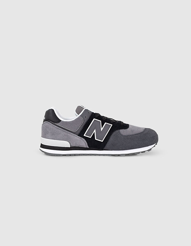 Boys’ grey and black NEW BALANCE® trainers size 36-38-6