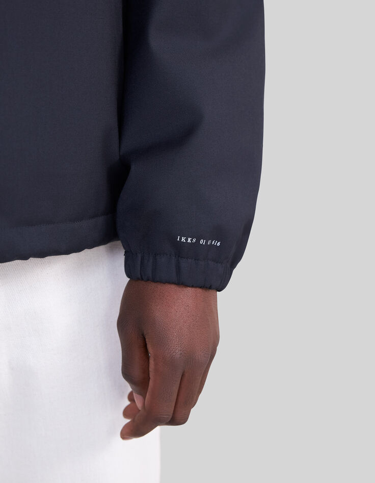 Blouson marine à double col WATERPROOF BREATHABLE Homme-4