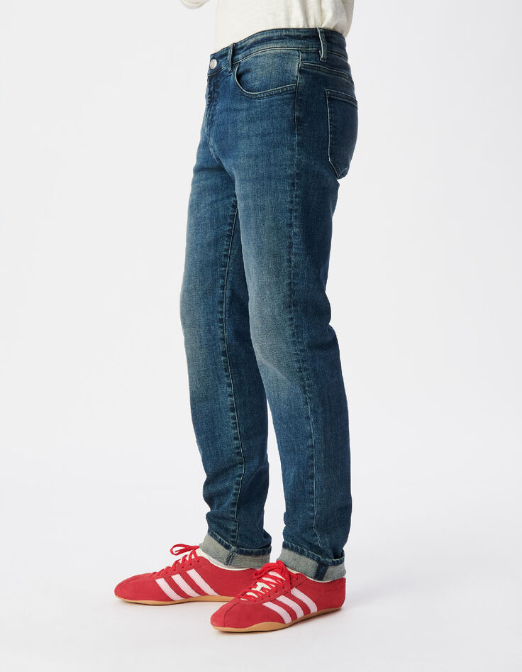 Blauwe slim jeans Bruce Heren-4