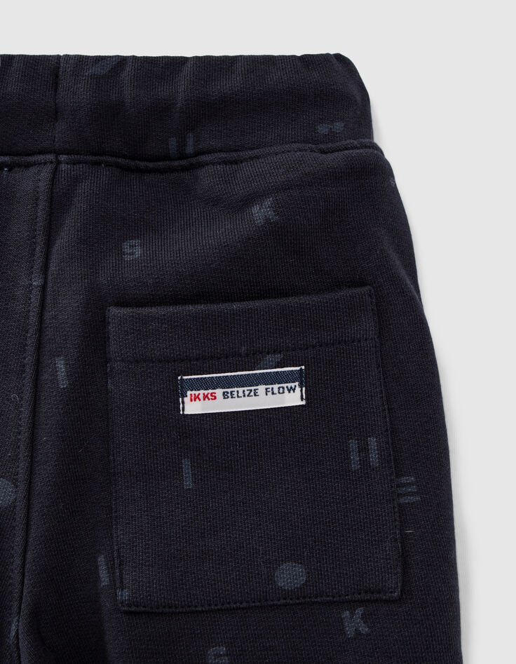 Ensemble polo rouge et bermuda marine b&eacute;b&eacute; gar&ccedil;on-5