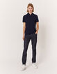 Polo azul marino con cremallera ABSOLUTE DRY Hombre-5