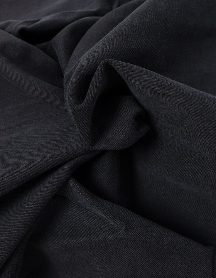 Chemise en jean regular grise Homme-5