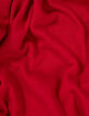 Women’s red knit cardigan with guipure lace sleeves-7