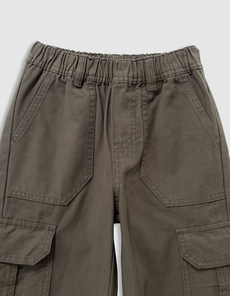 Jogger loose caqui niño-4