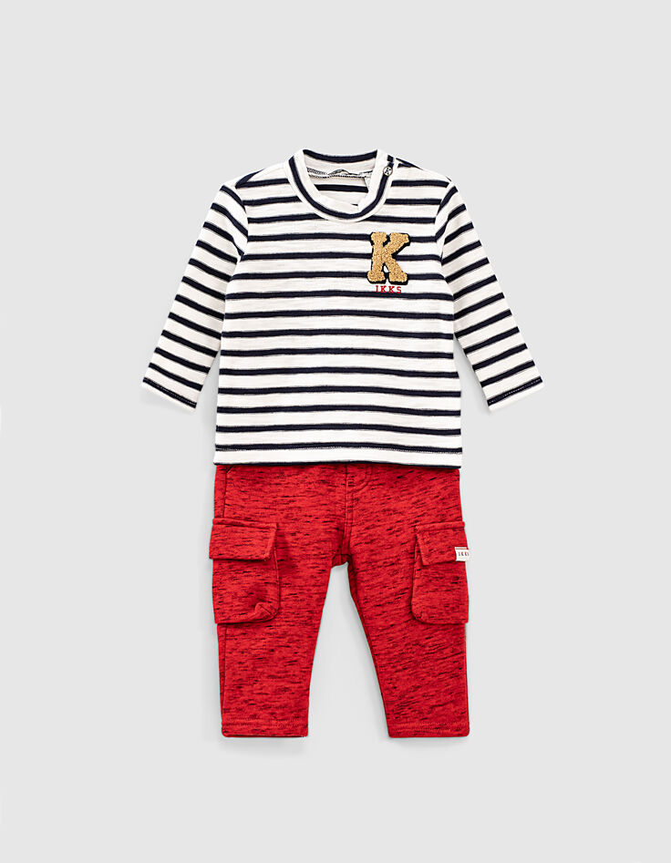 Conjunto marinera y pantalón battle bebé niño -1