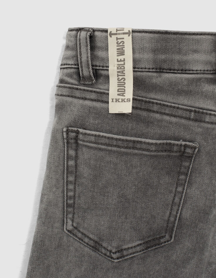 White Grey Straight-Jungenjeans mit Used-Optik-8