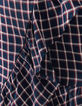 Damenrock mit R&uuml;sche, Tartankaros und Metallic-Garn-5