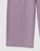 Pantal&oacute;n parma estampado seersucker rayas para ni&ntilde;a-4