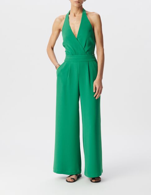 Combinaison verte dos-nu - IKKS