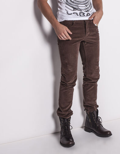 Slim fit herenpantalon - IKKS