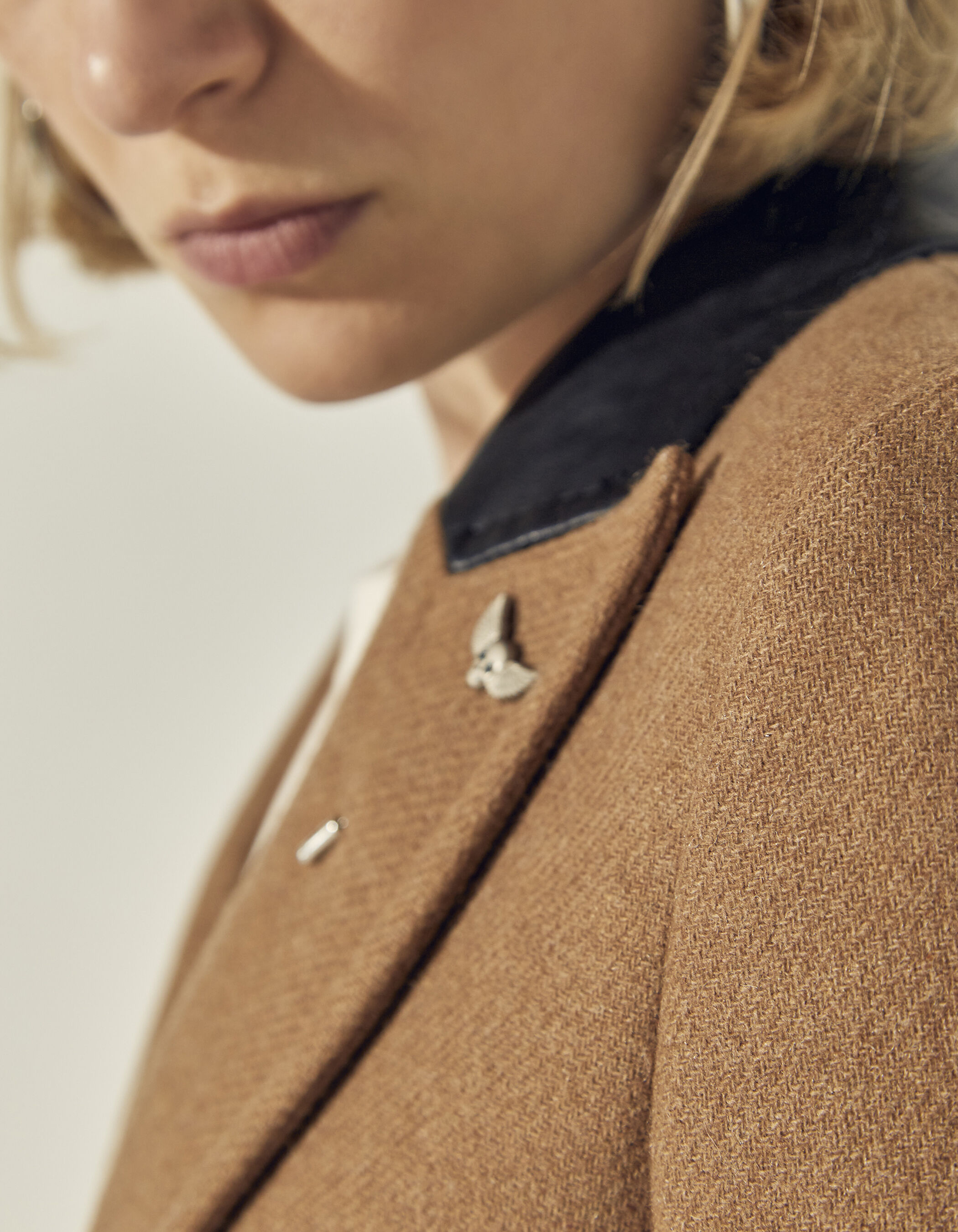 Manteau ikks camel hotsell