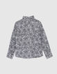 Camisa blanco roto estampado étnico niño-4