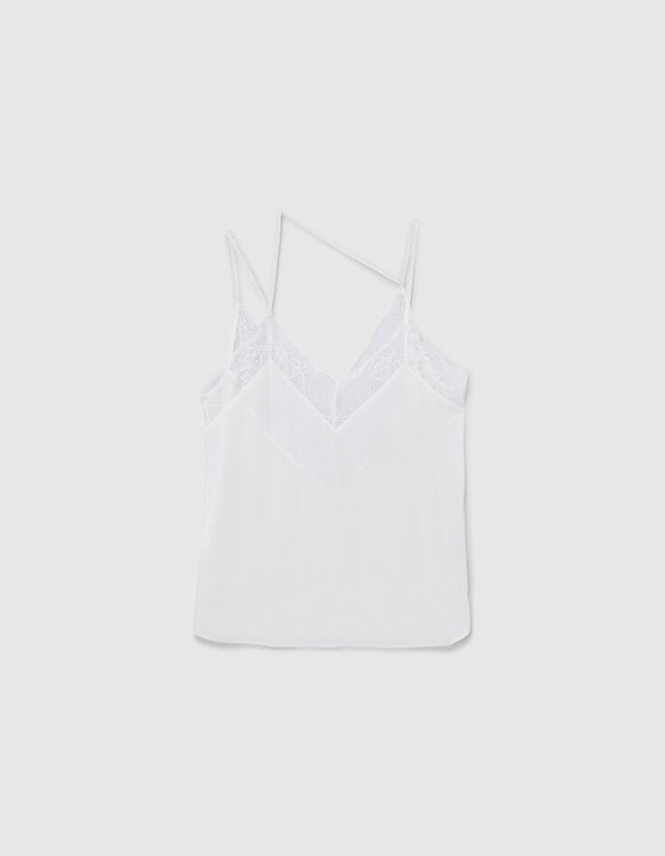 Ecru kanten top Pure Edition lingeriestijl Dames-6