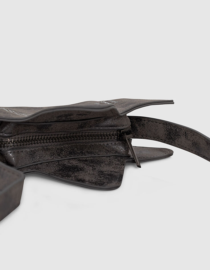 Bolso plateado forma estrella y bordado ni&ntilde;a-4