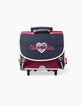 Girls’ 38 cm navy IKKS Ciao Bella wheeled bag -1