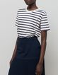 Zeeman T-shirt rug met glitterboodschap voor dames-3