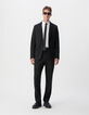 Americana SLIM negra punto Milano hombre-1