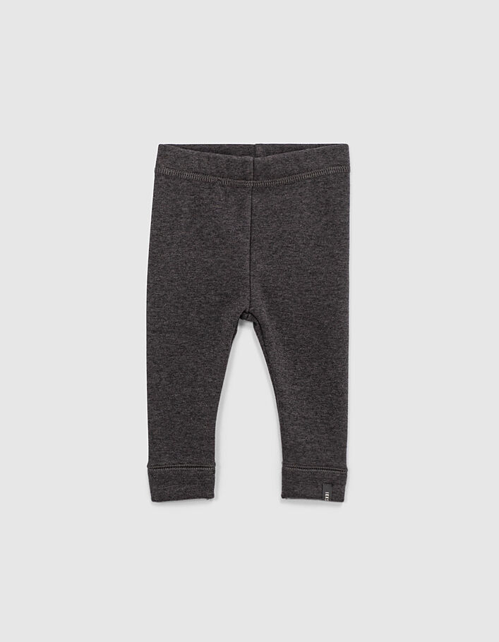 Baby boys’ grey sweatshirt and trousers outfit - IKKS