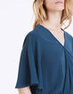 Women’s plunging back crêpe long jumpsuit-2