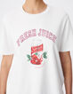 Wei&szlig;es Rundhals T-Shirt Damen mit Dosenmotiv-4
