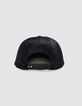Casquette kaki et noire badge tigre garçon-4