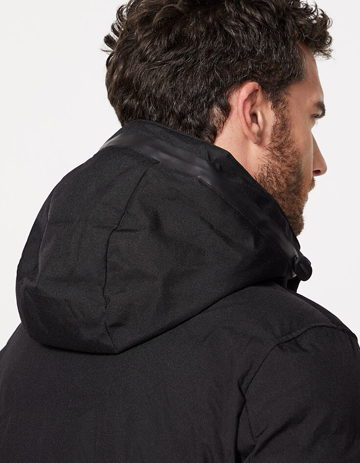 Doudoune noire esprit rock DUPONT™SORONA® Homme-6