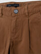 Pantalon CHINO camel garçon-2