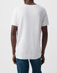 Men&rsquo;s white cotton modal t-shirt-3