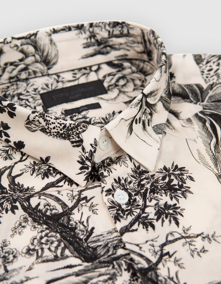 Pure Edition - Camisa LENZING&trade; ECOVERO&trade; toile Jouy hombre-3