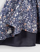 Falda navy Ecovero&reg; estampado flores ni&ntilde;a-5