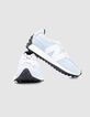 Girls' NEW BALANCE 327 blue trainers-7