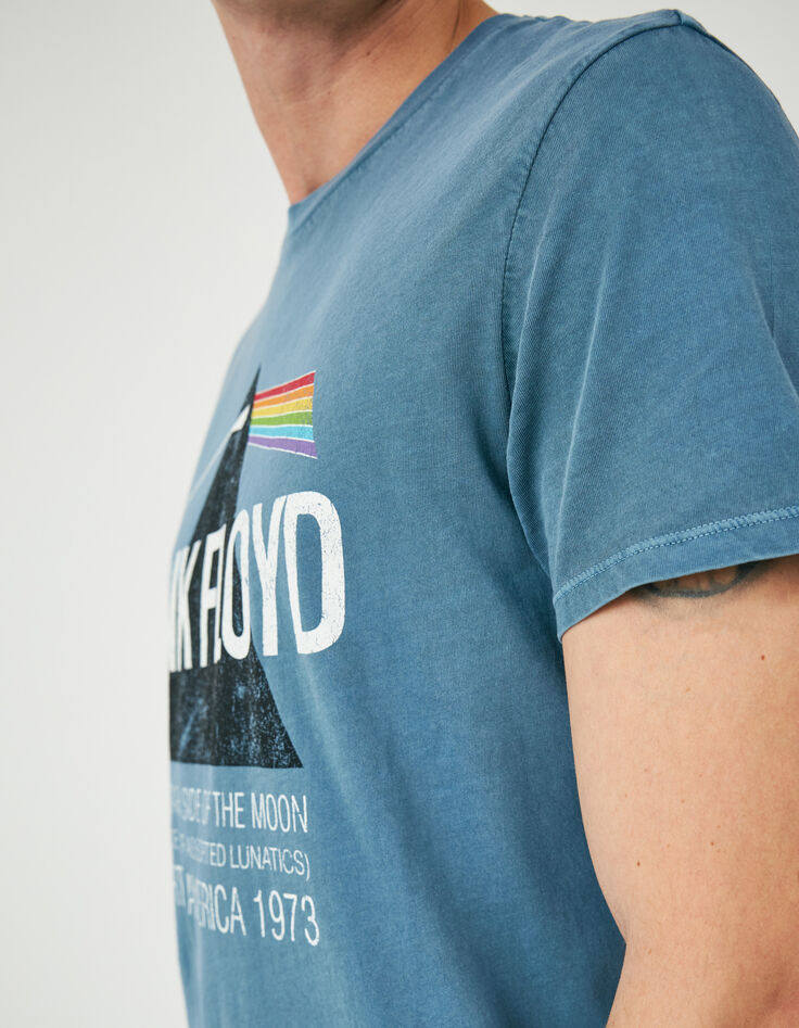 Aquagr&uuml;nes Herren-T-Shirt PINK FLOYD x IKKS-4