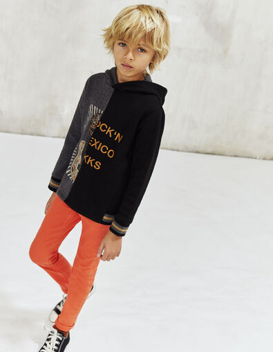 Boys’ slim orange jeans - IKKS