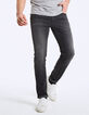 Men's Hollywood slim black jeans-3